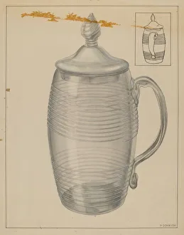Johnson Philip Prints: Mug, 1935 / 1942. Creator: Philip Johnson