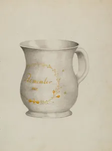 Mug, 1935 / 1942. Creator: Unknown