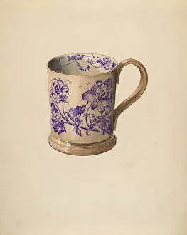 Samuel O Prints: Mug, c. 1936. Creator: Samuel O. Klein