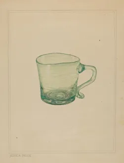 Jessica Price Prints: Mug, c. 1937. Creator: Jessica Price