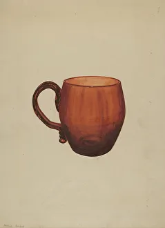 Mug, c. 1937. Creator: John Dana
