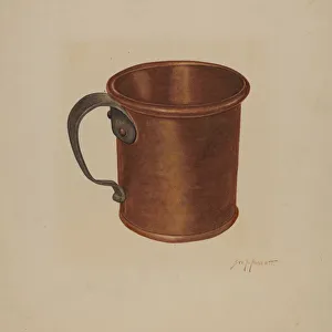 Roberts Sydney Prints: Mug, c. 1941. Creator: Sydney Roberts