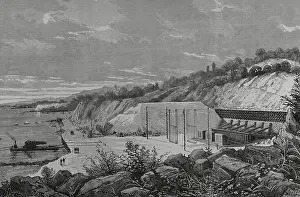Muggiano Polygon, (La Spezia), Italy, 1883. Creator: Fortune Meaulle