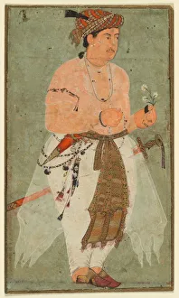 Mughal Prints: A Mughal Prince, Perhaps Danyal