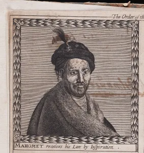 Quran Prints: Muhammad (From: The order of the Inspirati), 1659. Artist: Anonymous