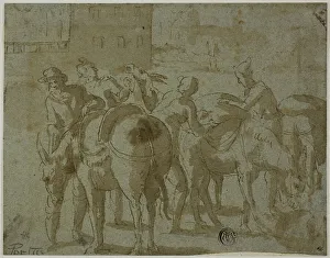 Muleteer Prints: Muleteers and Mules, n.d. Creator: Giovanni Guerra