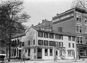 Mullany's Saloon, 1913. Creator: Harris & Ewing. Mullany's Saloon, 1913. Creator: Harris & Ewing