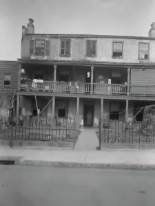 Multi Storey Prints: Multi-story housing, New Orleans or Charleston
