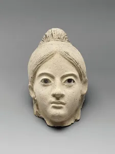 Mummy Prints: Mummy Mask, A.D. 150-200. Creator: Unknown