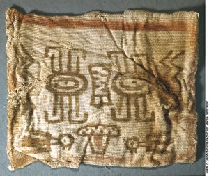 Paracas Collection: Mummy Mask, Peru, 200 / 100 B. C. Creator: Unknown