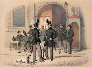 Münchner Volksbewaffnung. Studenten-Freikorps, 1848