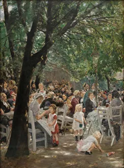 Munich beer garden