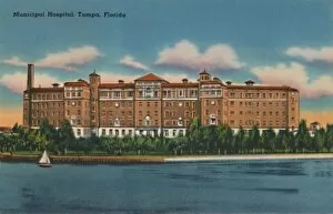 Tampa Gallery: Municipal Hospital, Tampa, Florida, c1940s