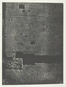 30th Dynasty Prints: Muraille Occidentale, Grand Temple d Isis aPhiloe;Nubie, 1849 / 51, printed 1852