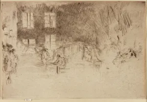 Local Industry Gallery: Murano-Glass Furnace, 1879-1880. Creator: James Abbott McNeill Whistler