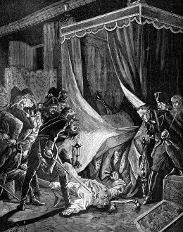 Assassin Gallery: The murder of Tsar Paul I of Russia, March 1801 (1882-1884)