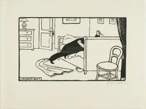 Stab Prints: Murderer, 1893. Creator: Félix Vallotton