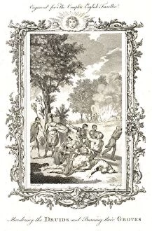 Murdering the Druids, c.1771-1772 Artist: Walker