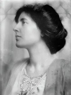 Beads Prints: Muriel Rice, 1910. Creator: Bain News Service
