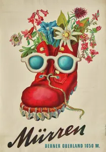Mürren, 1943. Creator: Gächter; Plinio (active 1940s)