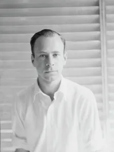 Portrait Photographs Prints: Muschenheim, Carl, Mr. portrait photograph, between 1928 and 1942. Creator: Arnold Genthe