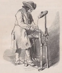Antoine Watteau Collection: Musee du Louvre;collection des dessins, Le Remouleur