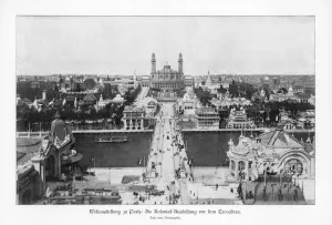 Exposition Prints: Museum of the Colonies, Trocadero, Paris World Exposition, 1889, (1900)