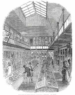 Raw Materials Prints: Museum in the Royal Botanic Gardens, at Kew, 1850. Creator: Unknown