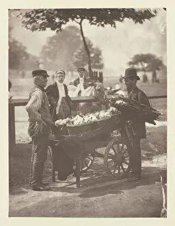 Mending Collection: Mush-Fakers and Ginger-Beer Makers, 1881. Creator: John Thomson
