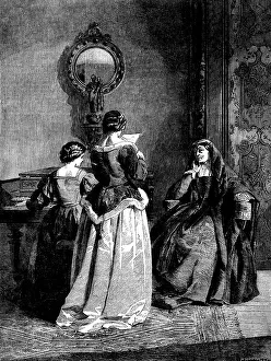 Music by A. B. Clay, from the exhibition of the Royal Academy, 1862. Creator: H. Harrall. Music by A. B. Clay, from the exhibition of the Royal Academy, 1862. Creator: H. Harrall