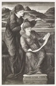 Burne Jones Edward Prints: Music, c1870s, (1900). Creator: Unknown