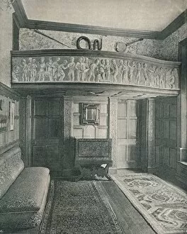 Music Room Gallery: Music Gallery with scuplture, c1893