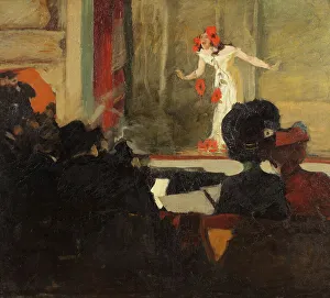 Music-Hall Scene. Creator: Gosta von Hennigs