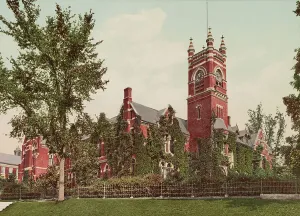 Photochrom Print Prints: The Music Hall, Smith College, Northampton, c1900. Creator: Unknown