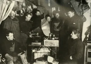 Record Player Prints: Music in the Hut, c1908, (1909)
