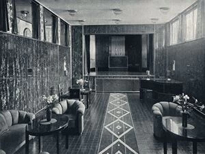 Music Room Gallery: The Music Room of the Stoclet Palace, Brussels, Belgium, c1914