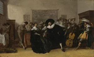 Amusing Gallery: A Musical Company, 1632. Creator: Palamedesz, Anthonie (1601-1673)