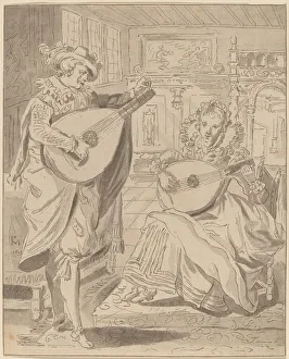 Bernard Schreuder Gallery: Musical Company, 1772, published 1774. Creator: Bernhard Schreuder