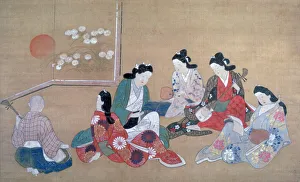 Musical Party, c1690. Artist: Hishikawa Moronobu