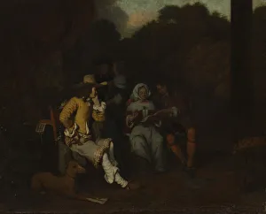 Party Prints: A Musical Party, early 1650s. Creator: Gerbrand van den Eeckhout