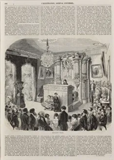 Turgenev Prints: The Musical Soiree at the Pauline Viardot-Garcias Salon, 1853