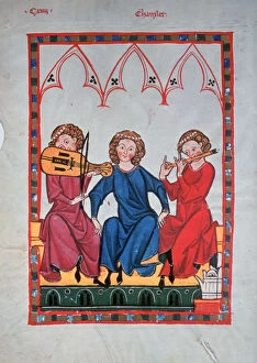 Images Dated 21st November 2006: Musicians, 1304-1340