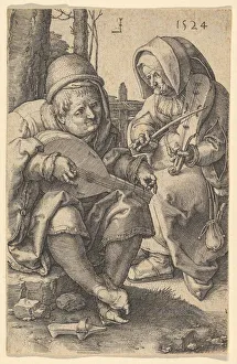 The Musicians, 1524. Creator: Lucas van Leyden