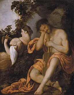 Accademia Carrara Gallery: The Musicians, c. 1520. Creator: Cariani, Giovanni (ca. 1485-1547)