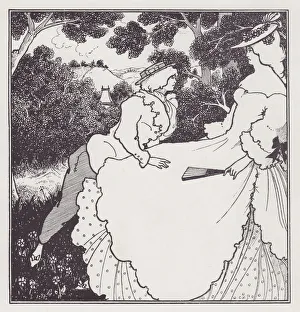 Walker Gallery: The Three Musicians II, 1895. Creator: Aubrey Beardsley