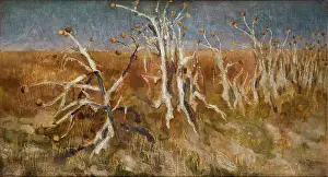 Musk Thistles, 1904. Creator: Kazimierz Sichulski