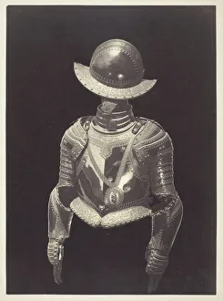 Juan Laurent Prints: Musket-Proof Half Armor of King Philip III (Media Armadura a Prueba de Mosquete... ), c