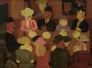 The Mussel Eaters, 1923. Creator: De Smet, Gustave (1877-1943)