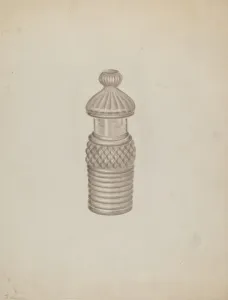 Michael Fenga Prints: Mustard Pot, 1935 / 1942. Creator: Michael Fenga