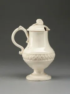 Yorkshire Gallery: Mustard Pot, Yorkshire, 1780 / 90. Creator: Leeds Pottery